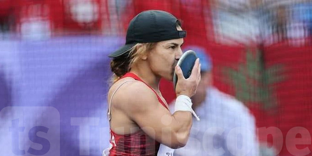 عاجل :روعة التليلي ترفع الراية التونسية وتخطف ذهب الرباط برمية 33.88 متر