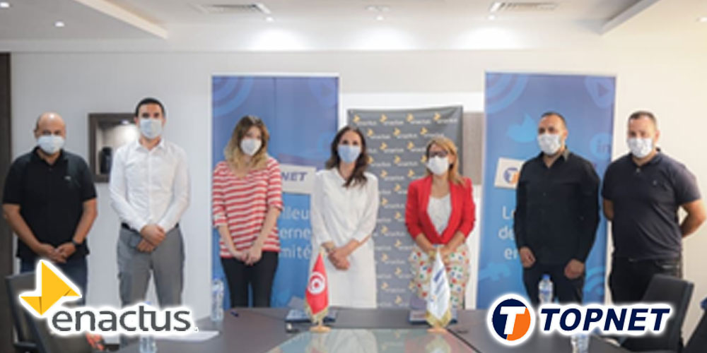 TOPNET et ENACTUS Tunisie signent un partenariat Stratégique