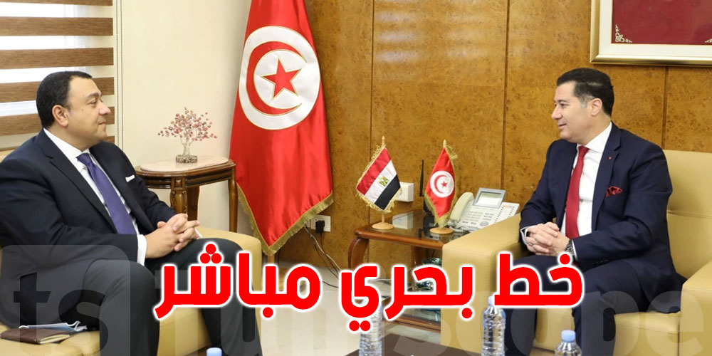 الاتفاق على بعث خط بحري مباشر بين تونس ومصر
