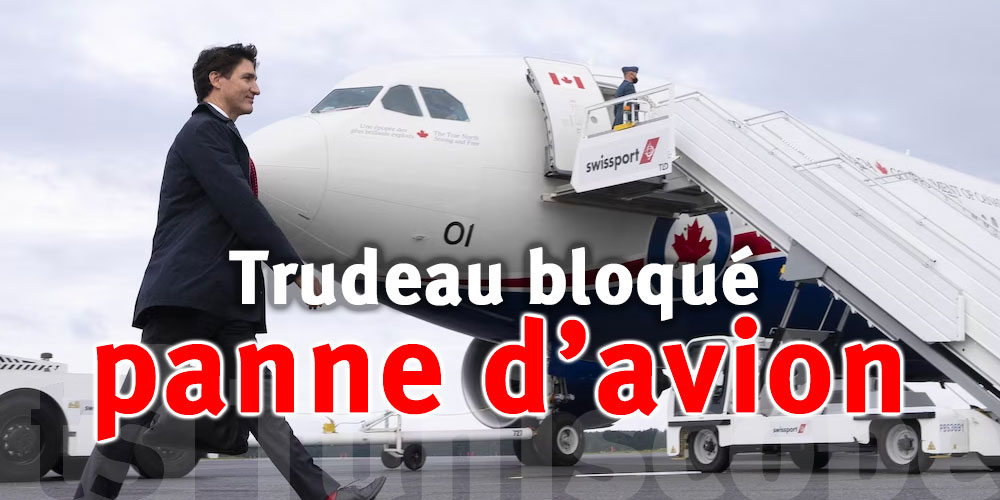 Justin Trudeau coincé à New Delhi à cause d'une panne d'avion