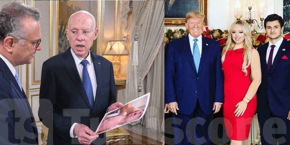 استقبله قيس سعيّد أمس: مسعد بولس، هو ''نسيب'' ترامب ومستشاره لشؤون الشرق الأوسط