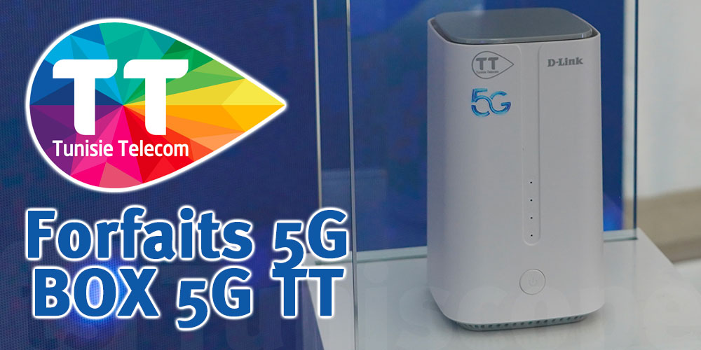 Découvrez les Forfaits 5G Tunisie Telecom : JAWEKNET et BOX 5G TT