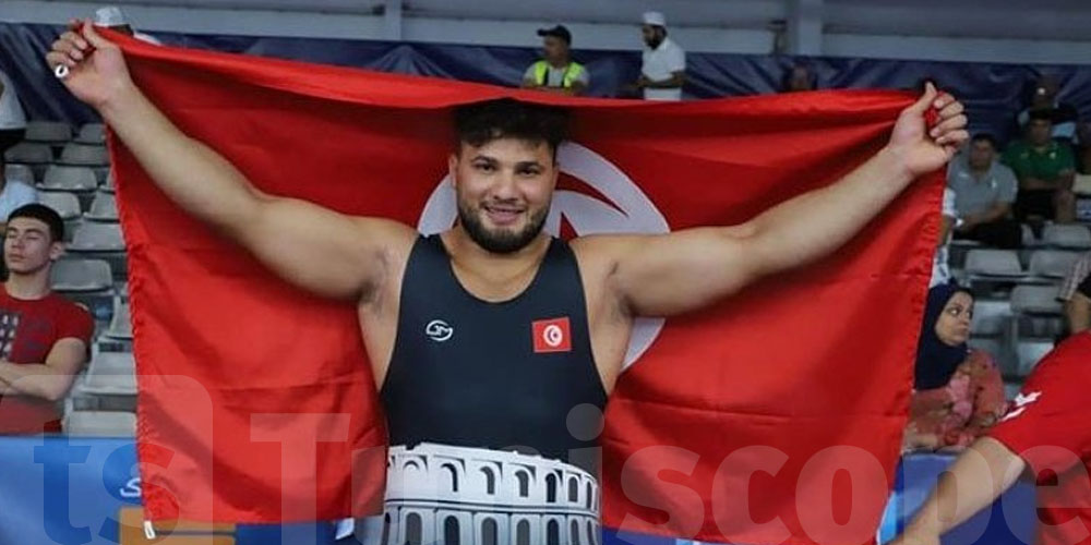 المصارع  التونسي محمد أمين قنيشي يتأهل لأولمبياد باريس