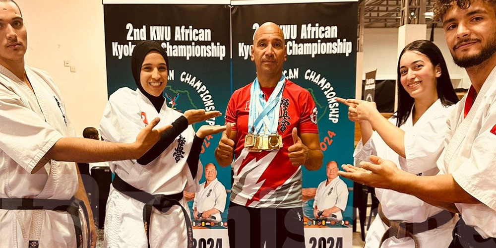 La Tunisie remporte 8 médailles au Championnat d'Afrique de kyokushinkai