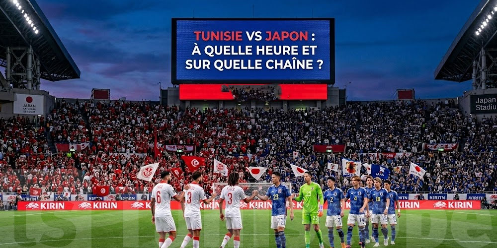 Tunisie vs Japon : à quelle heure et sur quelle chaîne ?