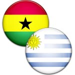 coupe du monde 2010 - 02 juillet 2010 - Uruguay / Ghana