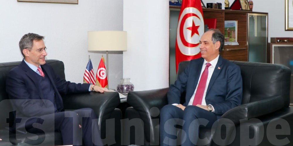 Le ministre de l'Enseignement supérieur rencontre l'ambassadeur des États-Unis