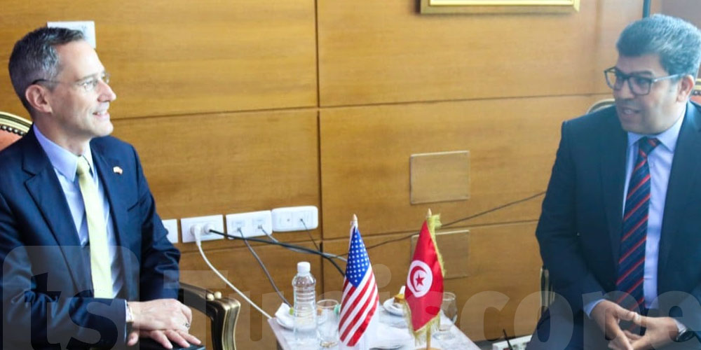 Le Directeur Général des Douanes reçoit l’ambassadeur des États-Unis en Tunisie