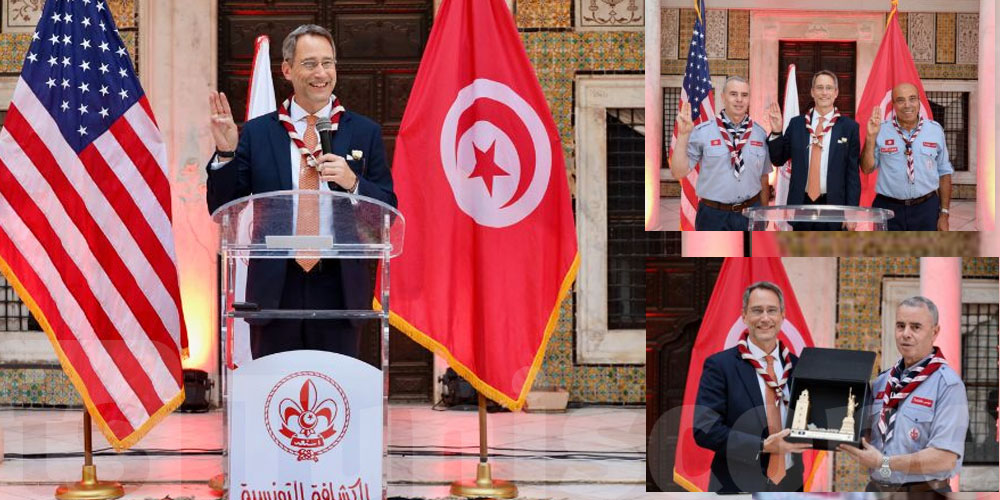 L'ambassadeur américain salue les Scouts tunisiens pour leur engagement en faveur du patrimoine culturel