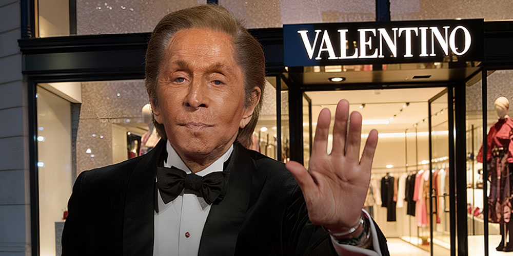 Le grand couturier italien Valentino s’éteint à 93 ans, une légende de la mode disparaît