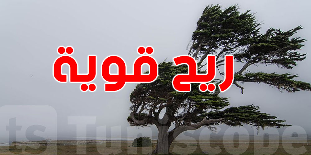 عاجل : رياح قوية غدوة السبت ...لازمك تشوف  حالة الطقس  