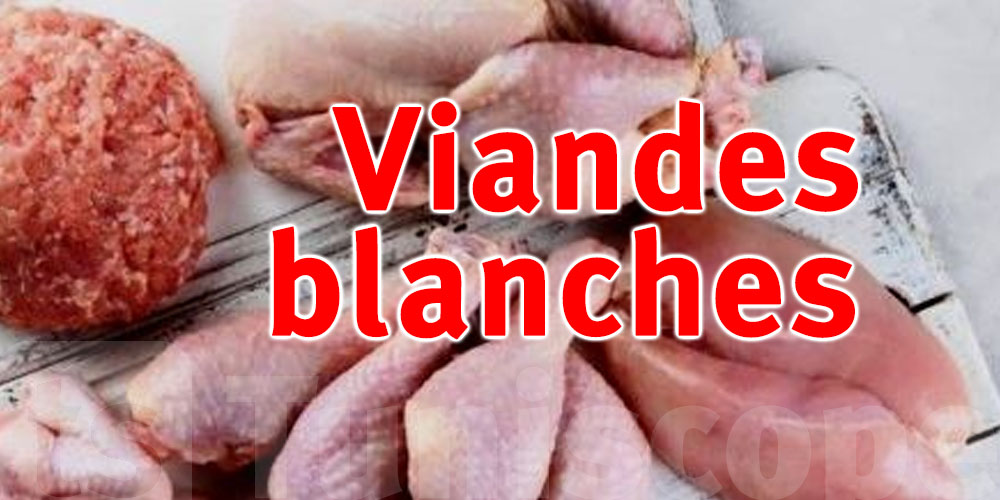 Le tunisien consomme 13500 tonnes de viandes blanches par mois