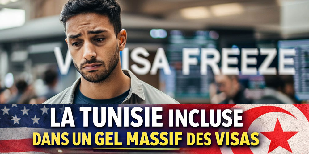 Immigration vers les États-Unis : la Tunisie incluse dans un gel massif des visas