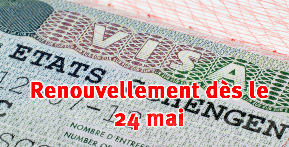Les visas de circulation pour la France expirés peuvent désormais être renouvelés