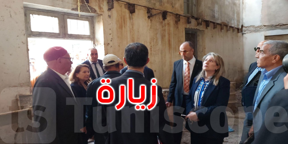 الكاف: وفد وزاري في زيارة ميدانية إلى مطحنة أبة قصور بالدهماني
