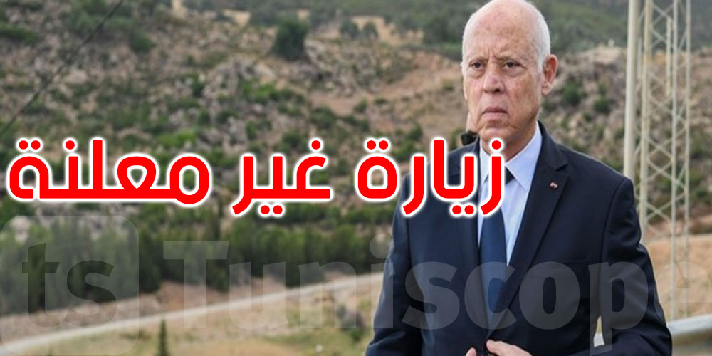 عاجل: رئيس الجمهورية في زيارة غير معلنة إلى معتمدية سجنان