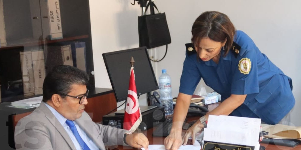 Le Directeur Général de la Douane inspecte le bureau frontalier de Béja