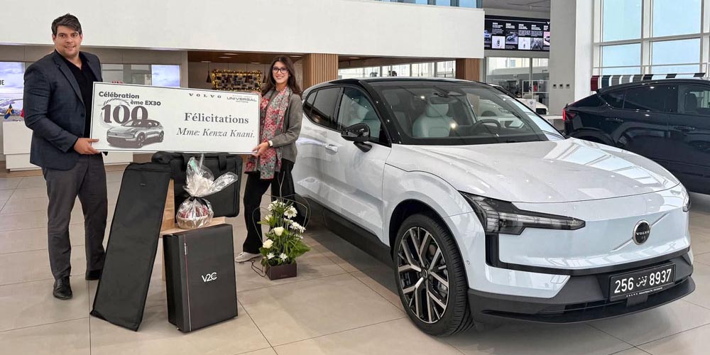 Succès inédit : le Volvo EX30 séduit les Tunisiens et franchit le cap des 100 ventes