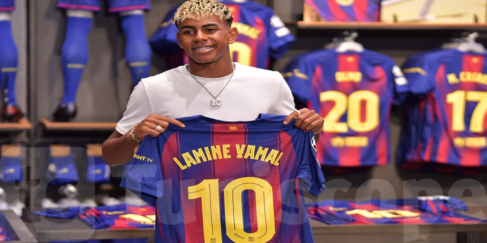 برشلونة يعلن غياب نجمه لامين جمال لمدة 2 إلى 3 أسابيع