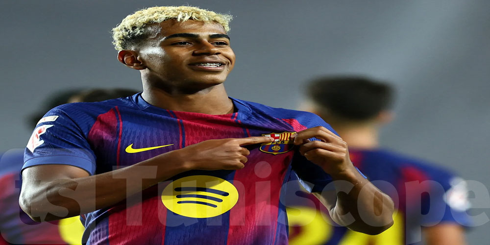 عاجل: لامين يامال يفوز بجائزة أفضل لاعب شاب في العالم لعام 2026