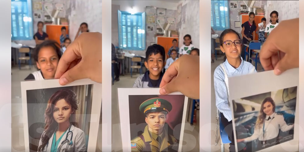 بالفيديو: قبلّي...معلمة من نوع آخر تحوّل حلم التلاميذ الى صورة