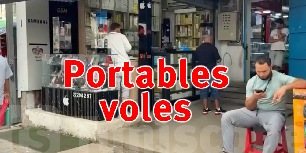 TF1 : Portables volés en France retrouvés à Moncef Bey à Tunis