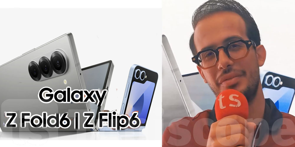 Interview de Ahmed Khammar lors du lancement Samsung Zflip 6 et Z fold 6